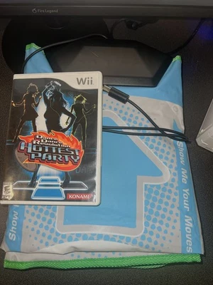 Nintendo Wii Dance Dance Revolution Hottest Party DDR Game and Mat - Tested - Image 1 of 4