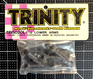SB5020L	Trinity 1/12 Lower Arms -Front Lower Suspension Arms w/Modified Geometry - Picture 1 of 2