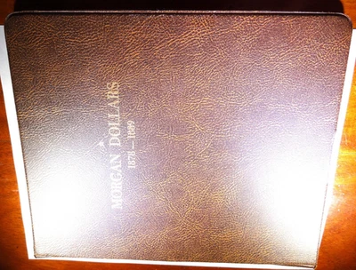 2 Used Harco Coinmaster Morgan Dollar albums 1878-1889O & 1889S - 1921; NO COINS - Image 1 of 4