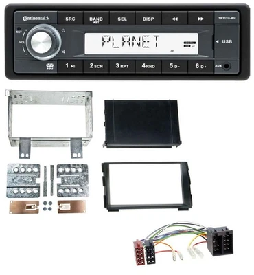 Continental USB MP3 AUX 1DIN Autoradio für Kia Ceed 09-12 proCeed 11-13 - Bild 1 von 4