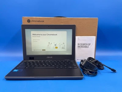 Asus Chromebook CR1 N5100 4GB 32GB BT WiFi6 11.6W CR1100CKA-YZ14 ✨🔥OPEN BOX!🔥✨ - Image 1 of 4
