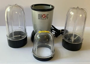Magic Bullet Blender MB 1001  With 3 Cups 2 Different Blades TESTED and WORKING - Picture 1 of 10