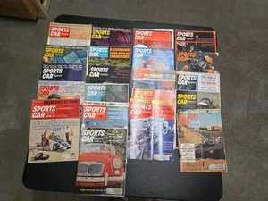KONVOLUT (21) 1961-65 SPORTWAGEN GRAFIK ZEITSCHRIFTEN - RENNEN, GRAND PRIX, STRASSENTESTS - Bild 1 von 19