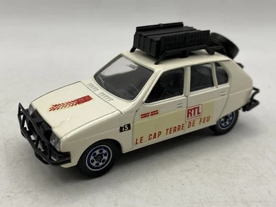 SOLIDO Citroen Visa LE CAP TERRE DE FEU RTL 1:43 auto Diecast - Immagine 1 di 4