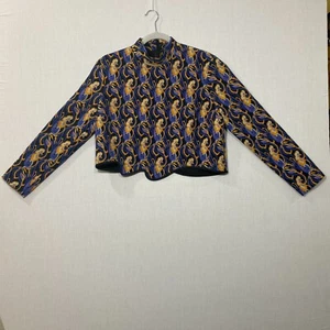 Zara Damen Bedrucktes Top - Gr. XL (fällt klein aus) - Mehrfarbig - Bild 1 von 10