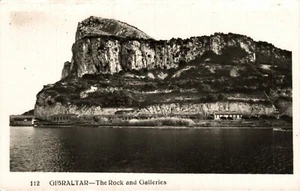 Gibraltar The Rock and Galleries Vintage RPPC B73 - Imagen 1 de 2