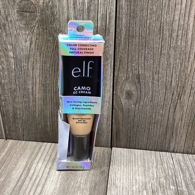 e.l.f. Camo CC Cream Sunscreen 84916 Medium 310 C SPF 30 1.05 oz NEW - Image 1 of 4