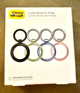 Otterbox Lumen Series Airtag Carabiners Keychains, Multicolor 4-pack! - Picture 1 of 3