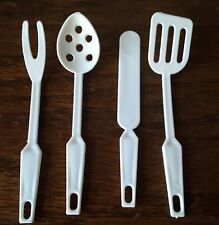 Vtg Doll Size Cooking Utensils 4" Plastic Kitchen Craft Project