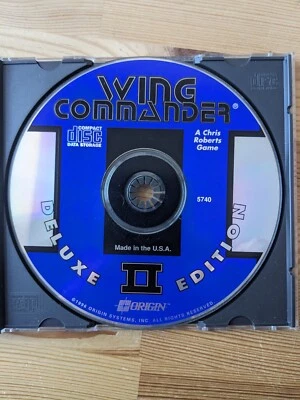 Wing Commander II 2 Deluxe Edition CD MS-DOS Chris Roberts Origin Systems - Image 1 of 4