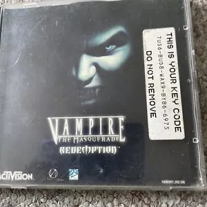 Gioco PC CD ROM Vampire The Masquerade Redemption (2000) completo di 2 dischi - Foto 1 di 2