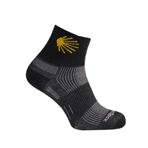 Wrightsock Eco Explore Quarter Black/Camino Hiking/Camping Socks - Picture 1 of 10