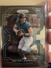 2021 Panini Chronicles Trevor Lawrence Prizm Black Rookie Card RC #PB-1 Jaguars