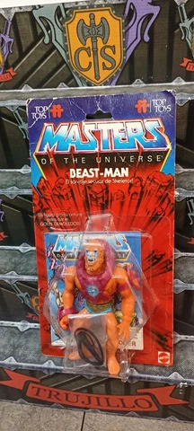 Resealed BEAST-MAN Top Toys 80 Argentina not Mattel MOTU Masters of the Universe Cover