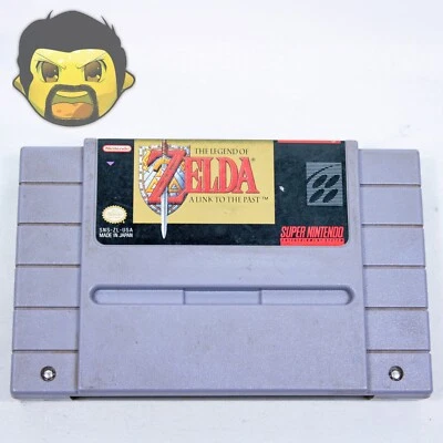 The Legend of Zelda A Link to the Past SNES Authentic Game Super Nintendo 1992 B - Image 1 of 4