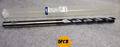 GARR  1/2" DIA. X 4" LOC X 1/2" SHK 9"OAL, 3-FL SOLID CARBIDE END MILL, TiAlN  - Image 1 of 2