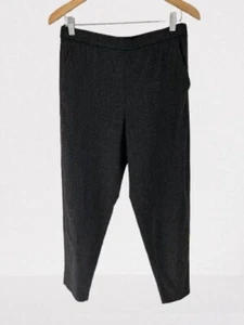 EMPORIO ARMANI Wool Cashmere Trousers Heather Gray Pants Size Large - Picture 1 of 12