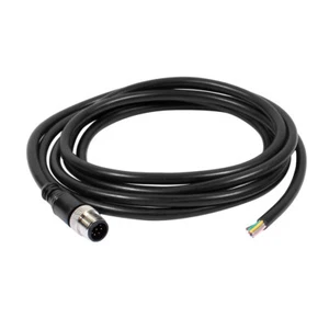 Conector 2M Cable eléctrico de aviación Recto macho M12 de 8 pines - Imagen 1 de 3