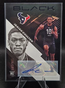 2020 Panini Black Football #192 Isaiah Coulter Rookie Autographs 184/199 RC - Picture 1 of 2