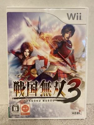 BRAND NEW Sengoku Musou 3 Nintendo Wii 2009 Japan Japanese Import Game VERY RARE - Image 1 of 4