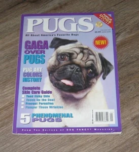 Gaga Over PUGS ART All About magazine #23 Popular DOGS Fancy Series 100+ pages - Picture 1 of 1