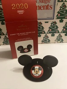 Weihnachten Disney Hallmark Andenken Mickey Mouse Club 65th Anv 2020 Ornament Neu in OVP - Bild 1 von 12