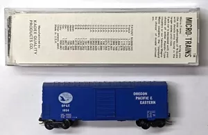 MTL Micro-Trains 24110 Oregon Pacific Eastern OPE 1034 40 piedi boxcar nuovo con scatola - Foto 1 di 1