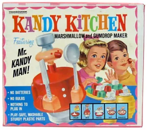 Vintage Transogram Mr. Candy Man Kandy Kitchen Playset MISB Mint Factory Sealed - Picture 1 of 8
