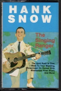 Hank Snow The Singing Ranger Cassette Tape RCA Records 1986 Free Shipping - Picture 1 of 3
