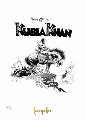 Frank Frazetta - Kubla Khan - Edición Oficial Limitada Giclée Foto 1 de 3