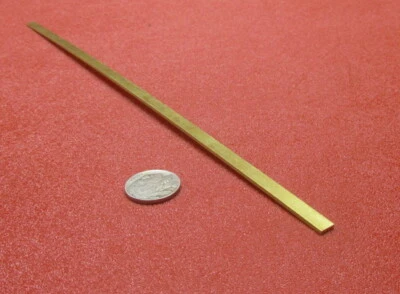 Barra plana de latón 353 1/16" de grosor x 1/2" de ancho x 36,0" de largo Foto 1 de 4