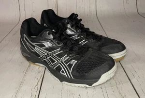 ASICS Gel 114-OV Womens Sz 10 Black Silver Shoes Athletic Walking Running B251N - Picture 1 of 9