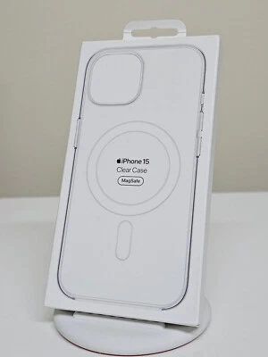 Genuine Apple Clear Case with MagSafe for iPhone 15 - Open-Box - Image 1 of 4