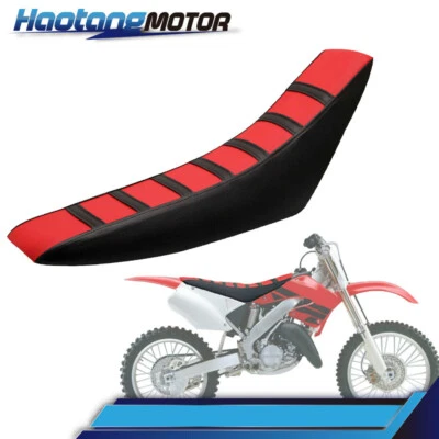 Cubierta de asiento suave apta para Honda CR125R CR250R CR500R CR80R CRF100F CRF125F CRF150F Foto 1 de 4