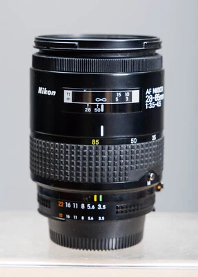 Nikon AF NIKKOR 28-85mm f/3.5-4.5 Auto Focus Zoom Lens w/macro Tested/Guaranteed - Image 1 of 4