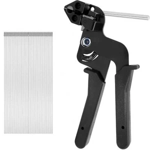 Stainless Steel Zip Ties Tool With 50pcs Heavy Duty Stainless Steel Cable Ties C - Picture 1 of 12