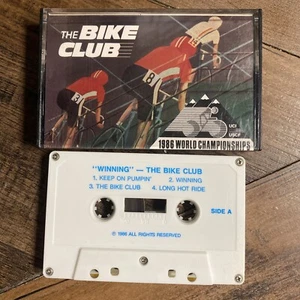 1986 UCI Indoor CYCLING WORLD Championships THE BIKE CLUB WINNING CASSETTE TAPE - Picture 1 of 2