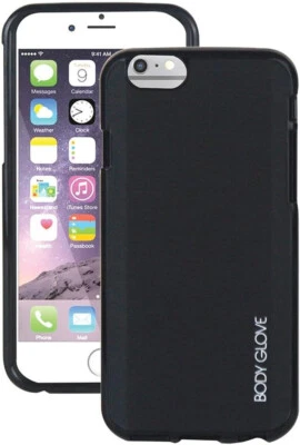 Funda Body Glove Fusion Silk para Apple iPhone 6/6S - Negra/Negro Foto 1 de 4