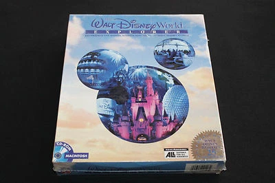 The WALT DISNEY World Explorer MACINTOSH CD ROM im Originalkarton in Folie RAR - Bild 1 von 4
