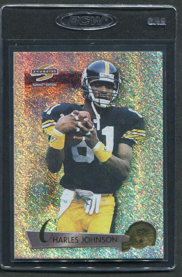1995 Score Summit Ground Zero Charles Johnson #60 Steelers Nm/mt - Image 1 of 1