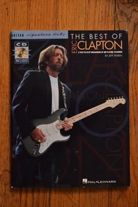 The Best of Eric Clapton Signature Licks Book with CD - Imagen 1 de 2