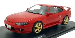 Solido 1/18 Scale Diecast S1812202 1999 Nissan Silvia S15 Spec R Aero Flame Red - Picture 1 of 5