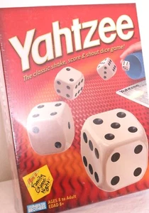 NEW Yahtzee Parker Brothers Hasbro Shake Roll Strategy Family Dice Game Ages 8+ - Picture 1 of 9