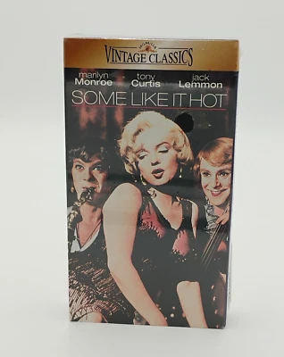 Some Like It Hot (VHS, 1997) VHS Tape New Sealed Marilyn Monroe - Image 1 of 4