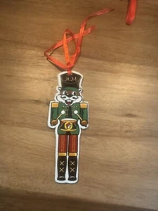 2024 Buc-ee's Bucky Beaver Nutcracker - Ceramic Christmas Holiday Ornament - Picture 1 of 1