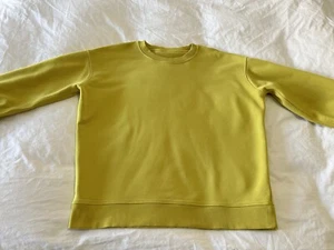 Lululemon | Women’s SZ M (6) | Perfectly Oversized Crew Neon Chartreuse Yellow - Picture 1 of 6