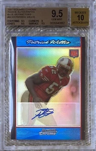 Bowman 2007 cromo azul ref/75 Patrick Willis RC BGS 9,5/10 - Imagen 1 de 2