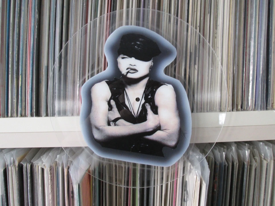 MADONNA - OVER AND OVER RARE 12" UNCUT PICTURE DISC LP - Image 1 of 1