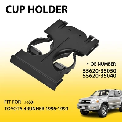 For Toyota 4Runner 1996-1999 55620-35050 Dual Dash Mounted Cup Holder Pull Out H - Image 1 of 4
