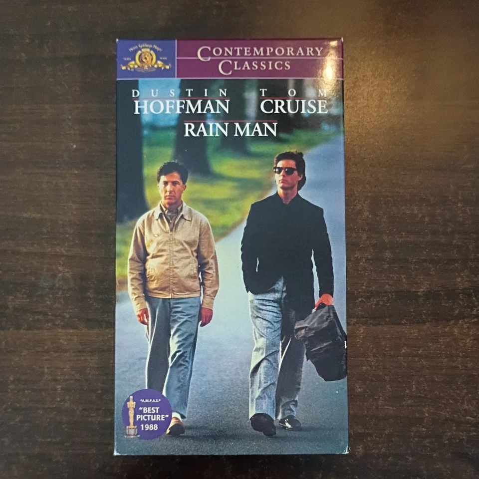 Rain Man VHS 1989 Used Good MGM Home Entertainment - Image 1 of 4